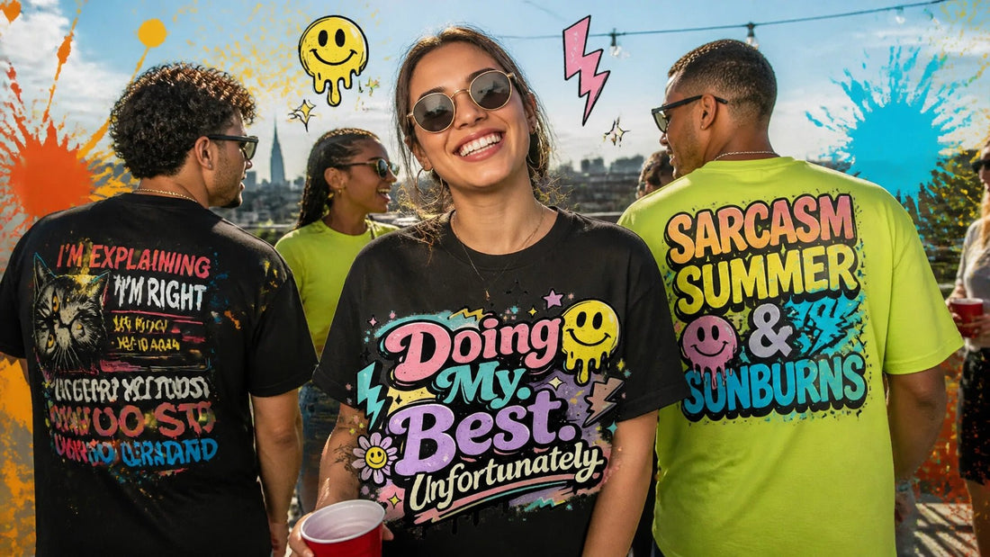 25 Creative Custom Graphic Tees Ideas (For People Tired of Looking Like Everyone Else) - Zero Chill Co.