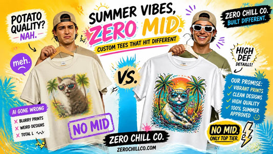 7 Mistakes You’re Making with AI-Generated Art (And Why Your Prints Look Like Potato Quality) - Zero Chill Co.