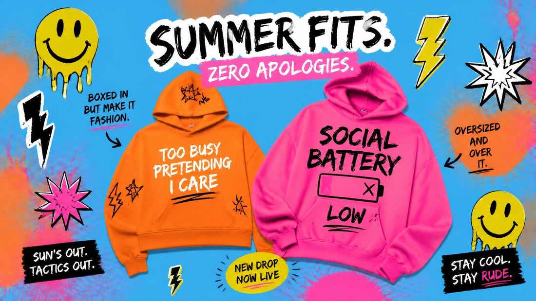Boxy vs Oversized: Which Silhouette Is Better For Your Custom Hoodie? - Zero Chill Co.
