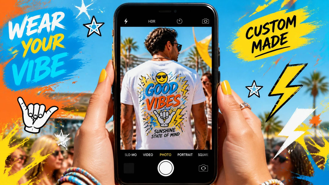 How to Actually Photograph Your Custom Apparel: Phone Photography That Doesn't Look Mid - Zero Chill Co.