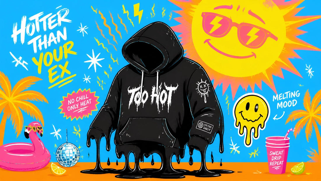 Is Your Hoodie a Fire Hazard? The Brutal Truth About Printing on Trash Polyester Blends - Zero Chill Co.