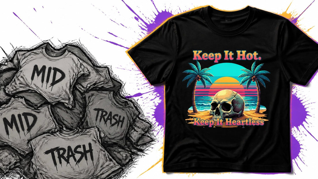The 'Mid' Apparel Epidemic: Why Most Custom Tees Are Destined for the Bin (and Ours Aren't) - Zero Chill Co.