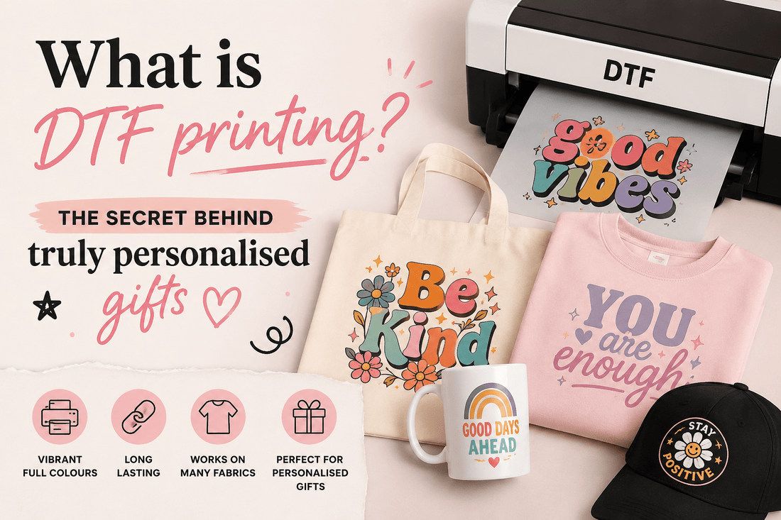 What is DTF Printing? The Secret Behind Truly Personalised Gifts - Zero Chill Co.