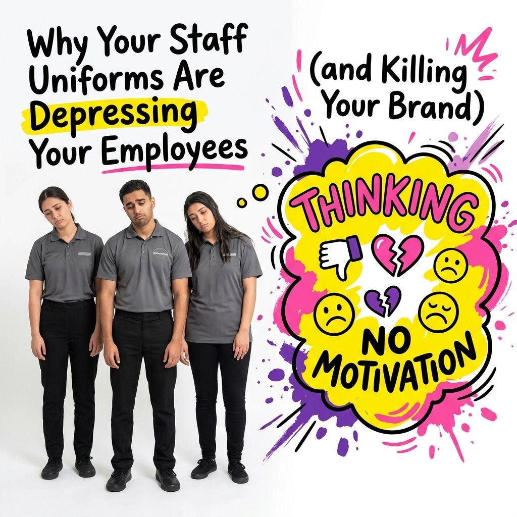 Why Your Staff Uniforms Are Depressing Your Employees (and Killing Your Brand) - Zero Chill Co.