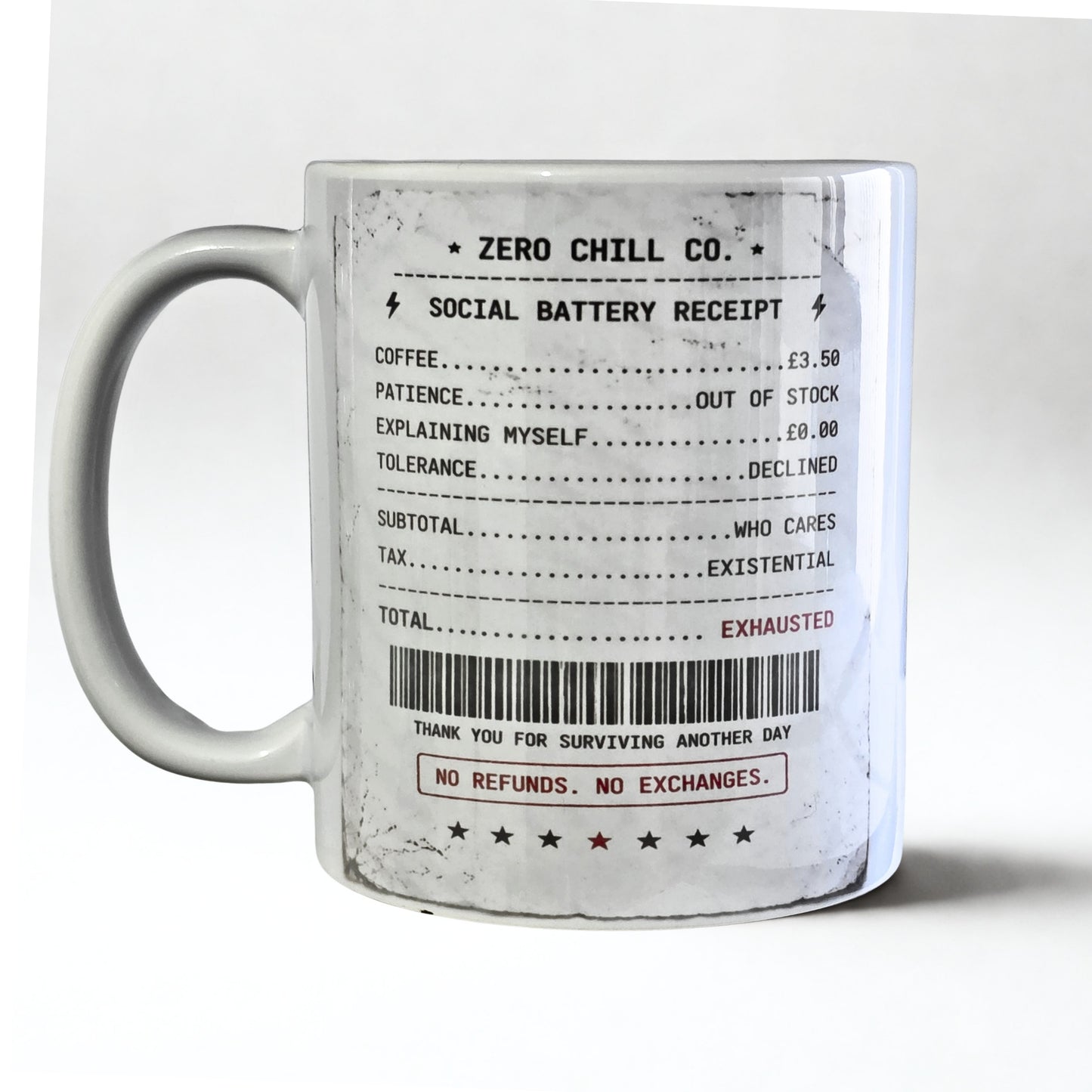 Receipts Collection Mug