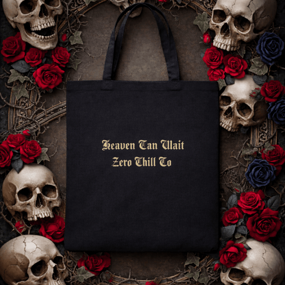 Zero Chill Co. Custom Printed Cotton Tote Bag - Durable Personalised Aesthetic Accessory