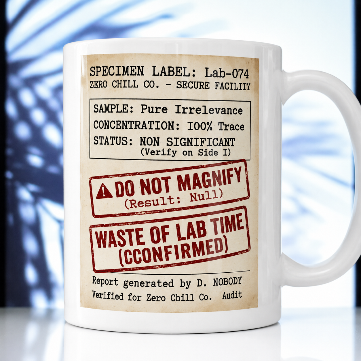 Receipts Collection Mug